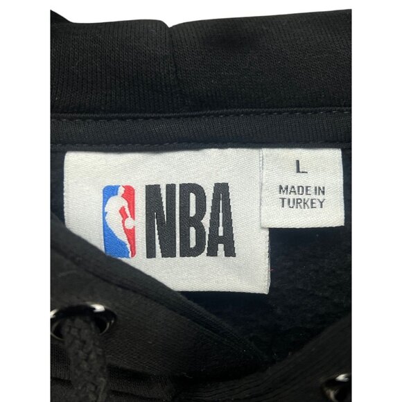 Los Angeles Lakers NBA Black Hoodie Sweatshirt Mens Large Cotton Athletic Fan Sp - Picture 5 of 5